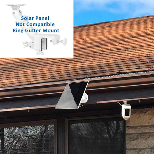 Solar Panel for Ring Camera, Charger for Ring Stick Up Cam Battery and Spotlight Cam Battery, Output 3.8W/6V