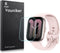 6 Pack Compatible with Amazfit Active Screen Protector Film, Crystal Clear HD Anti-Scratch for Amazfit Active Smartwatch