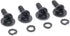 Replacement Screws VESA Compatible M4 12mm for TV/Monitor Wall Mount Brackets