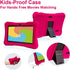 PRITOM 7 inch Kids Tablet, Quad Core Android OS, 32 GB ROM, WiFi, Bluetooth, Dual Camera, Educational, Kids-Tablet Case