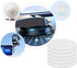 8 PCS 80mm (3.15") Circular Double Side Sticker Dashboard/Windshield Pad Mounting Disk for Suction Cup Car Phone Mount Holder Bracket GPS Camera and Other Suction Cup Items. (8PCS Clear)