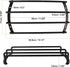 X AUTOHAUX 10 Inch Black Metal Car Bar Grille Subwoofer Speaker Grill Cover Guard - 2pcs