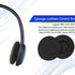 10 Pairs Replacement Foam Ear Pud Earpads, 60mm/2.4" for Logitech H600, H330, H340, Sony MDR-G45LP, Jensen JHH110, Black