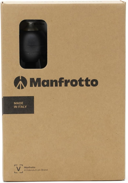 Manfrotto Mini Tripod with Universal Smartphone Clamp, Made in Italy, for iPhone with or Without Case, CSC, Vlogging,