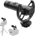 SYNCO M2S Video Microphone, Mini Cardioid Directional On-Camera Mic for DSLR Camera and Smartphone with 3.5mm