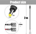 Yoizyfree 2 Cord,4.0x1.7mm 4.0x1.7mm PCS Trail Camera Power DC External Power Cable Compatible with Tactacam Reveal X
