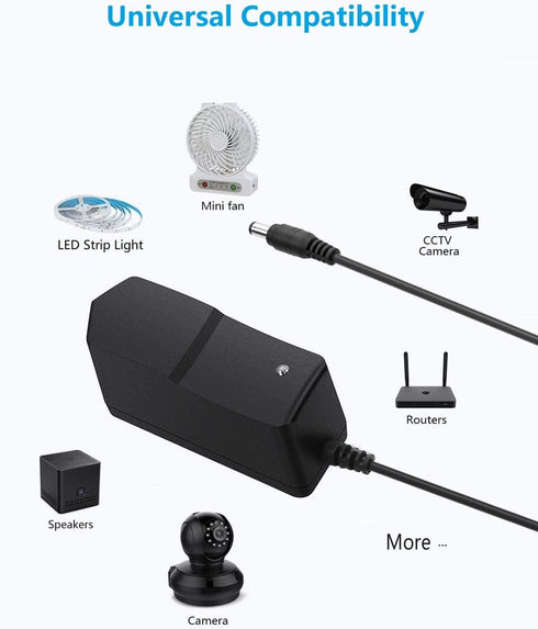 3V 1A Power Adapter Supply, AC/DC Adapter 100-240V to DC 3V 1A Power Supply Transformer for Mini Fan, Speaker