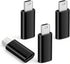 Xelsluthe 4pack Mini USB to USB C Adapter, Usbc to USBA dapter USB-Mini