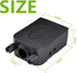 Oiyagai DB9 D-SUB RS232 VGA Adapter, 9 Pin Signals Terminal Breakout Plastic Cover (Female with Screw)