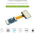 1.51inch 12864 Pi/Arduino/STM32,Full Chip,SPI/I2C Transparent OLED Display Module Resolution Light Blue Color Display