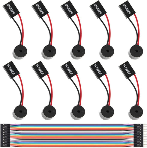 10 Pcs PC Motherboard Internal Mini Speaker, Computer Case Mainboard BIOS Alarm Buzzer for Arduino/Computer