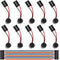 10 Pcs PC Motherboard Internal Mini Speaker, Computer Case Mainboard BIOS Alarm Buzzer for Arduino/Computer