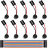 10 Pcs PC Motherboard Internal Mini Speaker, Computer Case Mainboard BIOS Alarm Buzzer for Arduino/Computer