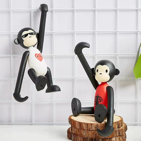 Cute Phone Stand for Desk, Adjustable Desk Phone Holder, Portable Phone Holder, Compatible for Smartphones and Tablets