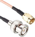 uxcell RG316 Coaxial Cable with BNC Male to SMA Male Connectors, 50 Ohm, 3 ft
