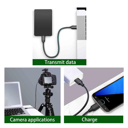SVOVETE 3.0 S5/Note 3.USB 3.0 Transmission.(1 USB Micro B Cable,External Hard Drive Cord Compatible