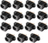 uxcell DC-017 5.5mmx2.0mm DC Power Jack Socket 3 Pin Female Panel Mount Connector, 15pcs