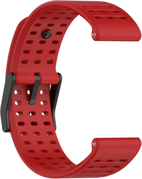 3 Pack Breathable Silicone Sport Wristbands Compatible with Popglory/NiUFFiT/Ddidbi P66 Smartwatch