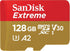 SanDisk 128GB Memory Card Extreme for Gopro Hero 7 Black, Silver, White Bundle with Card Reader