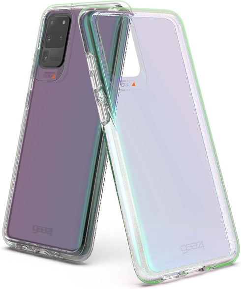 Gear4 Crystal Palace Iridescent Case for Samsung Galaxy S20 Ultra, Advanced Impact Protection by D3O