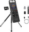 Aiworth 64GB Digital Voice Activated Recorder for Lectures&Meetings,Phone Connected via OTG,4640 Hours Audio
