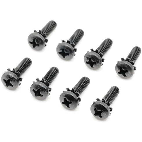ReplacementScrews M4 14mm Screws Compatible with Many LG TV Stands - (D4.0 L14.0mm)