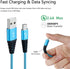 Fast Phone Charger Android 10ft 5-Pack Long Micro USB Cable Braided Compatible with Samsung Galaxy J3 J7 S6 S7 Edge Note 4 5 LG BlackBerry Motorola Xbox PS4 Kindle by Boenoea