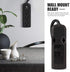 Power Strip 3 Prong Outlet, Slim Black 3 Grounded Outlets, Heavy Duty Extension Cord, No Surge Protector