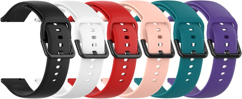 E ECSEM Bands for iTouch Sport 4, Colourful Silicone Quick Release Wristbands, Soft and Durable