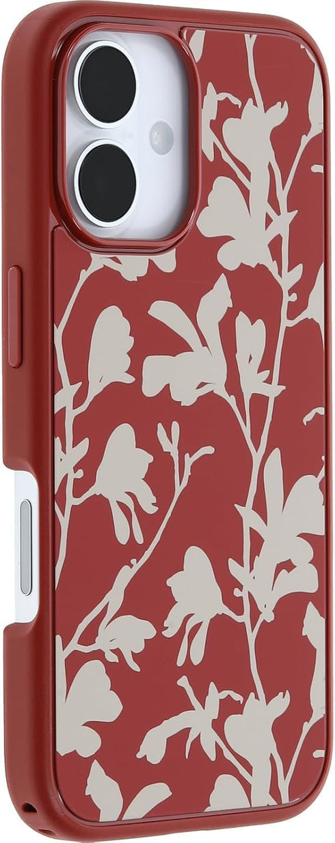 OtterBox 16 Symmetry Packaging iPhone (Only) - Series+ Case - Autumn Rust (Red) - Snaps to MagSafe - Ultra-Sleek