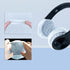 Headphone Covers, 100pcs Disposable Ear Covers Made of High Elastic Non-Woven Fabric, Perfect for Ear Headphones with 3.15”-4” Earpads (White)