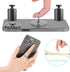 4Pcs Transparent Bling Phone Finger Ring Holder with Rhinestones, 360° Rotation Grip Kickstand for Phones Tablets