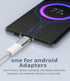 Kefiany 3 Pack, 60 1 Lightning Female to Micro USB Male Adapter, Days Money-Back Guarantee, Year Warranty