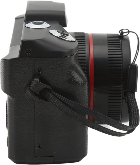 Portable Digital Video Camera Camcorder, 16MP 16X 1080P with 2.4 Inch 180 Degree Flip Screen for Beginners