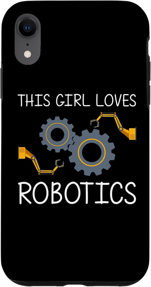iPhone XR Funny Robotics Case - For Girls Kid Robots Engineering Lovers