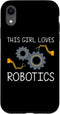 iPhone XR Funny Robotics Case - For Girls Kid Robots Engineering Lovers