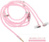 in-Ear Earphones with Mic - Wired Headset with Remote and Mic Hands-Free Pearls Chain Universal Earphone for Girls