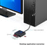 BENFEI 4in1 USB USB-C to SD Micro SD MS CF Card Reader Adapter, Compatible with iPhone 15 Pro/Max, MacBook Pro/Air