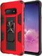 Samsung Galaxy Note 8 Case, Military Grade Built-in Kickstand, Heavy Duty Shockproof Cover, Red