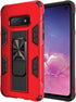 Samsung Galaxy Note 8 Case, Military Grade Built-in Kickstand, Heavy Duty Shockproof Cover, Red