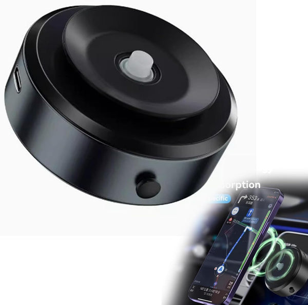 Gsnagole Suction Magnetic Phone Car Mount,Magnet Suction Cup Vacuum Car Phone Holder,Strong Vacuum