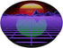 Synthwave Retrowave Synth Technology Abstract 80's Retro PopSockets PopGrip: Swappable Grip for Phones & Tablets