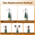 Bopomofo Touchscreen,5 2-in-1 Screens(9 3 Stylus Pen for PCS Magnetic Stylus Pen High Sensitivity & Precision