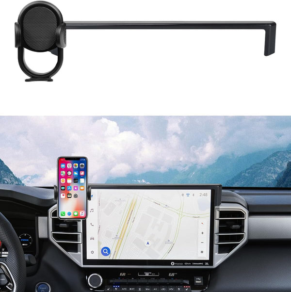 Autorder Car Phone Holder for Toyota Tundra 2022-2025/Sequoia 2023-2025, 14-Inch Screen Cell Phone Mount, Hands-Free
