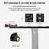 koolehaoda 300mm Lengthened Quick Release Plate Clamp Rail, Nodal Slide Bracket Mount Adapter, Compatible Arca Swiss