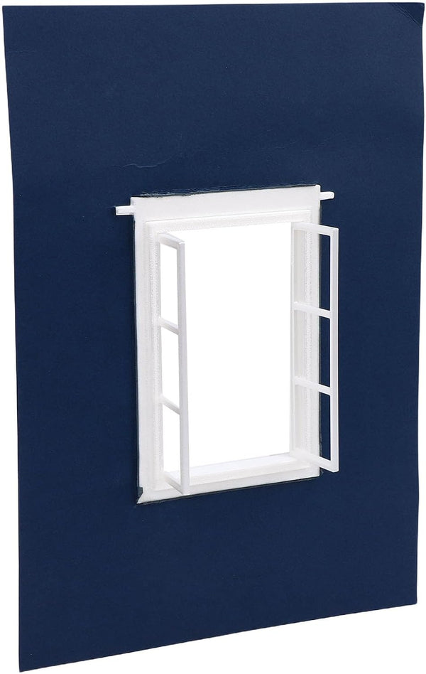Aqur2020 Window View Photography Prop, 20x15cm Creative Frame Tool with 14x11cm Opening for