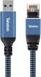 USB to Ethernet Cable, 10Ft USB3.0 A to RJ45 Cable,USB3.0 A to