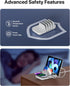 SooPii 70W Charging Station, 5 Port Dock with 15W Wireless Charger, 25W USB C PD/PPS Fast Charging for Galaxy, iPad,