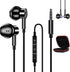 COOYA Wired Earbuds for Galaxy A12, Google Pixel 5a 4a 3a, Magnetic in-Ear 3.5mm Headphones with Microphone