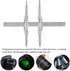 Lens Spanner Wrench, Stainless Steel Dual Tip Camera Lens Repair Spanner Maintenance Wrench Open Tool Set Disassemble 10-130mm Lens by VBESTLIFE